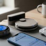 Everyday home gadgets that show how to spot AI through predictive and adaptive features.