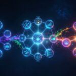 Neural network diagram showing input, hidden, and output layers for beginners